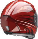 Z1R Jackal Helmet Patriot Red XL – Aerodynamic Shell with Anti-Fog Shield and Drop-Down Sun Visor