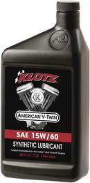 Klotz Oil V-Twin Synthetic Oil 15W-60 - 1 Quart (Part Number: KV-1560)
