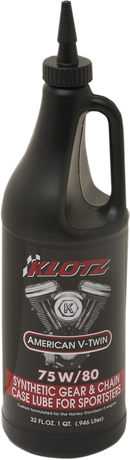 KLOTZ OIL Chain Case & Gear Oil 75W-80 KH-S80 for Harley-Davidson Sportster