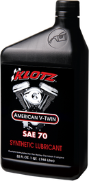 KLOTZ OIL V Twin Synthetic Oil 70W - 1 Quart - KH-70