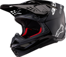 ALPINESTARS Supertech M10 Helmet - Flood - MIPS® - Black/Dark Gray - Small 8301023-1310-S