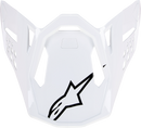 ALPINESTARS Supertech M10 Visor - Solid - Gloss White 8980123-2180-OS