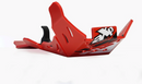AXP RACING Xtrem Skid Plate for GasGas EC 250F/450F - Red (Part Number: AX1605)
