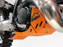 AXP Racing Xtrem Skid Plate for KTM SX 250 / XC 250 & 300 - Orange | Part AX1649