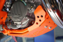 AXP RACING KTM SX 85 HDPE Skid Plate - Orange, Part AX1486