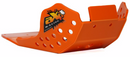 AXP RACING KTM AX1652 HDPE Skid Plate - Orange for Motocross and Enduro Bikes