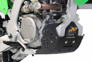 AXP RACING Kawasaki KX 250 HDPE Skid Plate - Model AX1579, Black