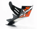 AXP RACING Xtrem Skid Plate for Husqvarna and KTM - Black (Part Number: AX1419)