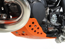 AXP RACING Orange HDPE Skid Plate for KTM – Part Number AX1635