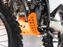 AXP RACING Black HDPE Skid Plate for KTM 125 SX/XC and 150 XC-W - Part AX1669