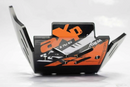 AXP Racing Xtrem Skid Plate for KTM EXC-F 250/350 - Black - Part Number AX1426