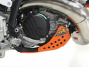 AXP RACING Orange HDPE Skid Plate for KTM – Part Number AX1635