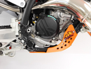 AXP RACING Black HDPE Skid Plate for KTM 125 SX/XC and 150 XC-W - Part AX1669