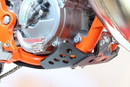 AXP Racing Black HDPE Skid Plate for Husqvarna, GasGas, and KTM - Part AX1528