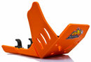 AXP Racing Xtrem Skid Plate for KTM 450/500 EXC-F - Orange | Part AX1483