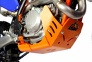 AXP Racing Xtrem Skid Plate for KTM 450/500 EXC-F - Orange | Part AX1483