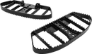 BURLY BRAND MX Driver Floorboards - Black - FL B13-1052B