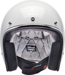 BILTWELL Bonanza Helmet - Gloss White - Medium 1001-164-203