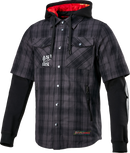 ALPINESTARS MO.ST.EQ Tartan Jacket - Gray/Black - 4XL 4300424-9610-4X