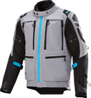 ALPINESTARS Ardent 3in1 Adventure Touring Jacket - Gray/Black/Blue - 4XL 3204423-9117-4X