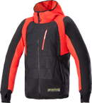 ALPINESTARS MSE Hybrid Hooded Jacket - Black/Red - 4XL 4201824-1463-4X