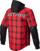 ALPINESTARS MO.ST.EQ Tartan Jacket - Red/Black - Medium 4300424-3136-M
