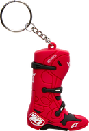 ALPINESTARS Keychain - Tech 10 Boot - Red 12309400030OS