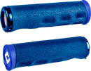 ODI F-1 Series v2.1 Grips - Lock-On - Tinker Juarez Signature Dread Lock - Blue D36DLU-U