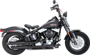 VANCE & HINES 3" Twin Slash Slip-On Mufflers - Black 46842