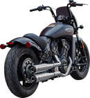 S&S CYCLE Grand National Slip-On Mufflers - Chrome - 50-State 4110-156