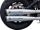 S&S CYCLE Grand National Slip-On Mufflers - Chrome - 50-State 4110-156