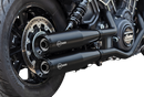 S&S CYCLE Grand National Slip-On Mufflers - Black - Race Only 4110-266-R