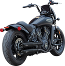 S&S CYCLE Grand National Slip-On Mufflers - Black - 50-State 4110-266