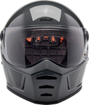 BILTWELL Lane Splitter Helmet - Storm Gray Inertia - Small 1004-569-502