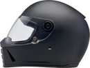 BILTWELL Lane Splitter Helmet - Flat Black - Medium 1004-201-503