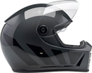 BILTWELL Lane Splitter Helmet - Storm Gray Inertia - Small 1004-569-502