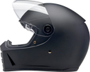 BILTWELL Lane Splitter Helmet - Flat Black - Medium 1004-201-503