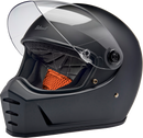 BILTWELL Lane Splitter Helmet - Flat Black - Medium 1004-201-503
