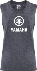 FACTORY EFFEX Women's Yamaha Idol Muscle Tank Top - Heather Navy - Medium 27-87252