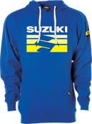 FACTORY EFFEX Suzuki Fade Pullover Hoodie - Royal - XL 27-88406