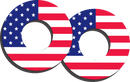 FACTORY EFFEX Grip Donuts - Flag Red/White/Blue 27-67100