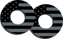 FACTORY EFFEX Grip Donuts - Flag Black/Gray 27-67200
