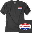 FACTORY EFFEX Honda Stadium T-Shirt - Heather Charcoal - Large 27-87334