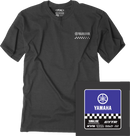 FACTORY EFFEX Yamaha Starting Line T-Shirt - Heather Charcoal - Medium 27-87202