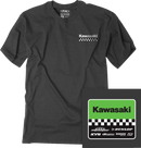 FACTORY EFFEX Kawasaki Starting Line T-Shirt - Heather Charcoal - 2XL 27-87108