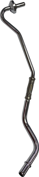 DRAG SPECIALTIES Oil Line - Return - Chrome - Softail T03-0161