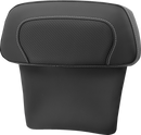 SADDLEMEN Chopped Tour Pak Backrest Pad - RoadSofa™ - Carbon Fiber Inset - FLT/FLH '14-'23 814-07-CPACK-CF