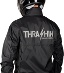 THRASHIN SUPPLY CO. Mission WP Rain Jacket - Black - Medium TMJ-15-09