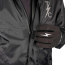 THRASHIN SUPPLY CO. Mission WP Rain Jacket - Black - Medium TMJ-15-09