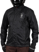 THRASHIN SUPPLY CO. Mission WP Rain Jacket - Black - 3XL TMJ-15-13